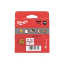 MILWAUKEE Delta brúsna doska na suchý zips HP 93 x 93 mm / P120 6 otvorov (10 ks)