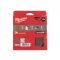 MILWAUKEE Súprava brúsnych sietí na suchý zips 10 kusov PG 125 mm / P80; P120; P180; chránič podrážky