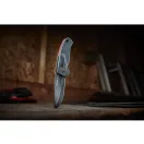 MILWAUKEE Zatvárací nôž 64 mm, oceľ D2, čierny HARDLINE™