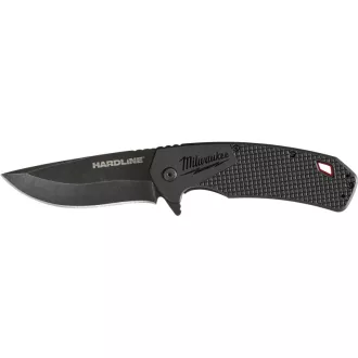   MILWAUKEE Zatvárací nôž 89 mm, oceľ D2, čierny HARDLINE™
