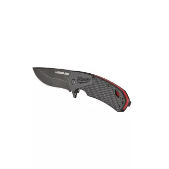   MILWAUKEE Zatvárací nôž 89 mm, oceľ D2, čierny HARDLINE™