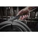 MILWAUKEE Zatvárací nôž 89 mm, oceľ D2, čierny HARDLINE™