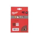 MILWAUKEE Brúsna podložka na suchý zips STD 115 x 107 mm / P60 10 otvorov (10 ks)