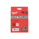 MILWAUKEE Brúsna podložka na suchý zips STD 115 x 107 mm / P240 10 otvorov (10 ks)