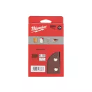 MILWAUKEE Brúsna podložka na suchý zips STD 80 x 133 mm / P120 10 otvorov (10 ks)