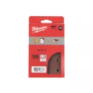MILWAUKEE Brúsna podložka na suchý zips STD 80 x 133 mm / P180 10 otvorov (10 ks)