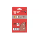 MILWAUKEE Brúsna podložka na suchý zips STD 80 x 133 mm / P240 10 otvorov (10 ks)