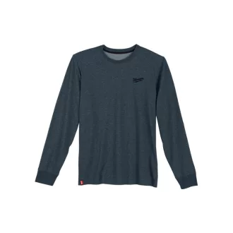   Hybridné tričko s dlhým rukávom MILWAUKEE Modré HTLSBLU L