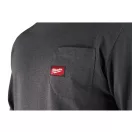 MILWAUKEE Dlhý rukáv póló sivá WTLSG-S WORKSKIN™