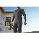 MILWAUKEE Tričko s dlhými rukávmi šedé WTLSG-L WORKSKIN™
