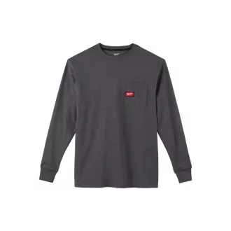 MILWAUKEE Dlhý rukáv póló sivá WTLSG-XL WORKSKIN™