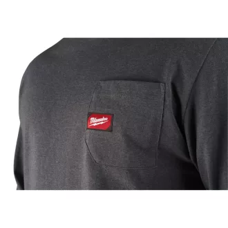 MILWAUKEE Dlhý rukáv póló sivá WTLSG-XL WORKSKIN™