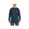 MILWAUKEE Vreckové tričko s dlhým rukávom modré WTLSBLUII XL