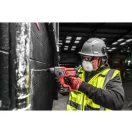 MILWAUKEE Okuliare s nízkym profilom, vetrané, číre