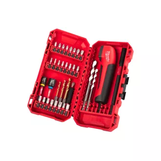   MILWAUKEE Shockwave 35-dielna súprava vŕtačiek a skrutkovačov Shockwave™