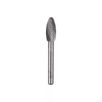   MILWAUKEE Tvrdokovový turbínu frézovací nástroj H - Zakrivený okrúhly 6x12,7 mm
