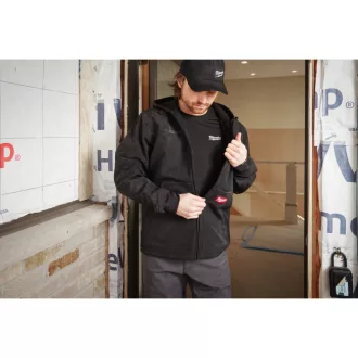   MILWAUKEE Freeflex™ Softshell mikina s kapucňou čiernej farby veľkosť 3XL