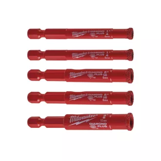   MILWAUKEE Diamond Max™ M14 sada diamantových vŕtacích kotúčov 1 - 5 dielna