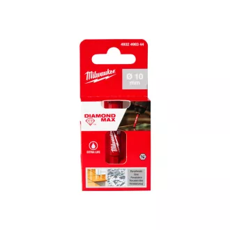   MILWAUKEE Suché diamantové vrtáky 10 mm 1/4" HEX DIAMOND MAX™