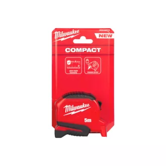   MILWAUKEE Meracia páska 5 m x 25 mm metrická COMPACT (GEN 2)