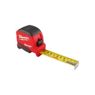   MILWAUKEE Meracie pásmo 5 m/16 stôp x 25 mm metrické COMPACT (GEN 2)