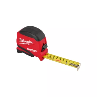   MILWAUKEE Meracia páska 8 m/26 stôp x 25 mm metrická COMPACT (GEN 2)