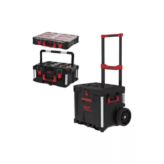 MILWAUKEE Trojdílna súprava s kolieskami PACKOUT™