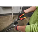MILWAUKEE Plechové nožnice 310 mm extra dlhé rovné (žlté)