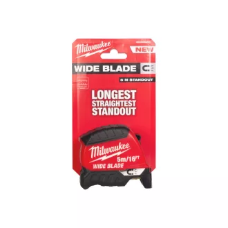   MILWAUKEE Prémiová magnetická meracia páska 5 m/16 stôp x 35 mm WIDE BLADE (GEN 2)