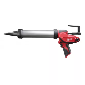   MILWAUKEE Akumulátorová pištoľ na tmel a lepiacu pištoľ M12 400 ml PCG/400A-0 (s batériou + nabíjačkou