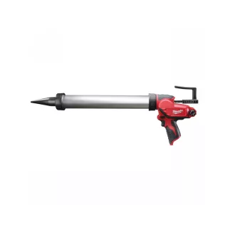  MILWAUKEE Akumulátorová pištoľ na tmel a lepidlo M12 600 ml PCG/600A-0 (bez batérie + nabíjačky)
