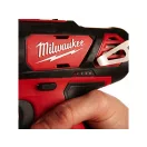 MILWAUKEE Akumulátorová príklepová vŕtačka M12 BPD-202C (2 x 2,0 Ah batéria + nabíjačka)