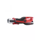 MILWAUKEE Akumulátorový hydraulický lis M12 HPT-202C V-SET 15/22/28 mm (2 x 2,0 Ah batéria + nabíjačka)