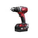 MILWAUKEE Akumulátorový vŕtací skrutkovač M18 BDD-402C (2 x 4,0 Ah batéria + nabíjačka)