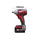 MILWAUKEE Akumulátorový rázový uťahovák M18 BIW12-402C (2 x 4,0 Ah batéria + nabíjačka)