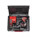 MILWAUKEE Akumulátorová príklepová vŕtačka M18 BPD-402 x (2 x 4,0 Ah batérie + nabíjačka)