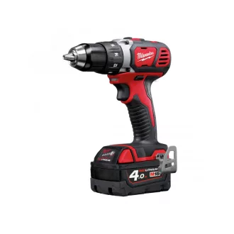   MILWAUKEE Akumulátorový vŕtací skrutkovač M18 BDD-402 x (2 x 4,0 Ah batéria + nabíjačka)