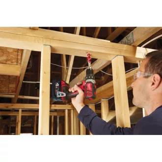   MILWAUKEE Akumulátorový vŕtací skrutkovač M18 BDD-402 x (2 x 4,0 Ah batéria + nabíjačka)