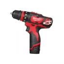 MILWAUKEE Akumulátorový vŕtací skrutkovač M12 BDDXKIT-202C (2 x 2,0 Ah batéria + nabíjačka)