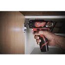 MILWAUKEE Akumulátorový vŕtací skrutkovač M12 BDDXKIT-202C (2 x 2,0 Ah batéria + nabíjačka)