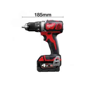   MILWAUKEE Akumulátorový vŕtací skrutkovač M18 BDD-403C (3 x 4,0 Ah batéria + nabíjačka)