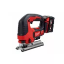 MILWAUKEE Akumulátorová priamočiara píla M18 BJS-402C (2 x 4,0 Ah batérie + nabíjačka)