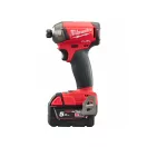MILWAUKEE Akumulátorový rázový uťahovák M18 FQID-502 x 1/4" HEX (2 x 5,0 Ah batéria + nabíjačka)