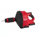 MILWAUKEE Akumulátorový čistič odtokov 10 mm M18 FDCPF10-201C (1 x 2,0 Ah batéria + nabíjačka)