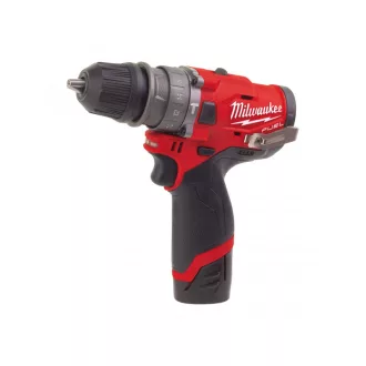   MILWAUKEE Akumulátorová príklepová vŕtačka M12 FPDX-202 x (2 x 2,0 Ah batérie + nabíjačka)