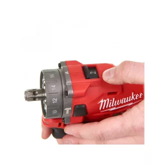  MILWAUKEE Akumulátorová príklepová vŕtačka M12 FPDX-202 x (2 x 2,0 Ah batérie + nabíjačka)