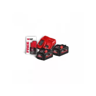 MILWAUKEE Sada batérie a nabíjačky M18 HNRG-552