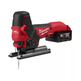   MILWAUKEE Akumulátorová priamočiara píla M18 FBJS-502 x (2 x 5,0 Ah batérie + nabíjačka)