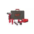 MILWAUKEE Akumulátorový expandér rúr M12 FPXP-I06202C (2 x 2,0 Ah batérie + nabíjačka)