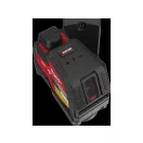 MILWAUKEE Akumulátorový krížový čiarový laser L4 CLL-301C (1 x 3,0 Ah batéria + USB nabíjací kábel)